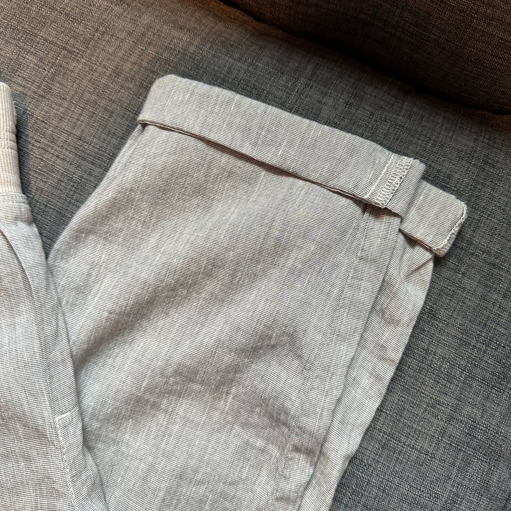 Lou & Grey Drawstring Linen-Blend Pants - Picture 4 of 6